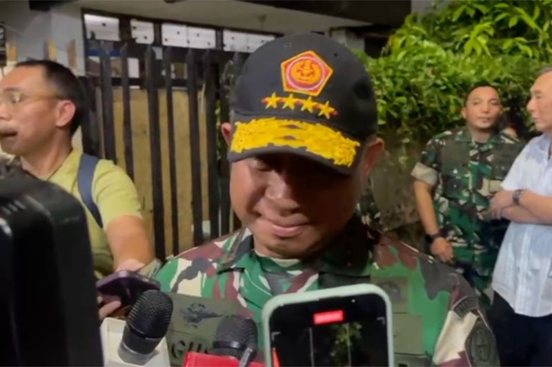 Panglima TNI kunjungi rumah duka Affan Kurniawan, sampaikan dukacita – ANTARA News