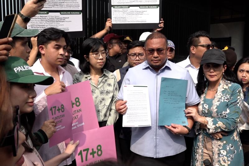 DPR RI terima 17+8 tuntutan rakyat – ANTARA News