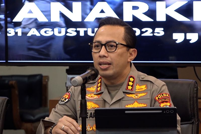 Polda Metro tetapkan 43 tersangka terkait aksi anarkis demonstrasi – ANTARA News