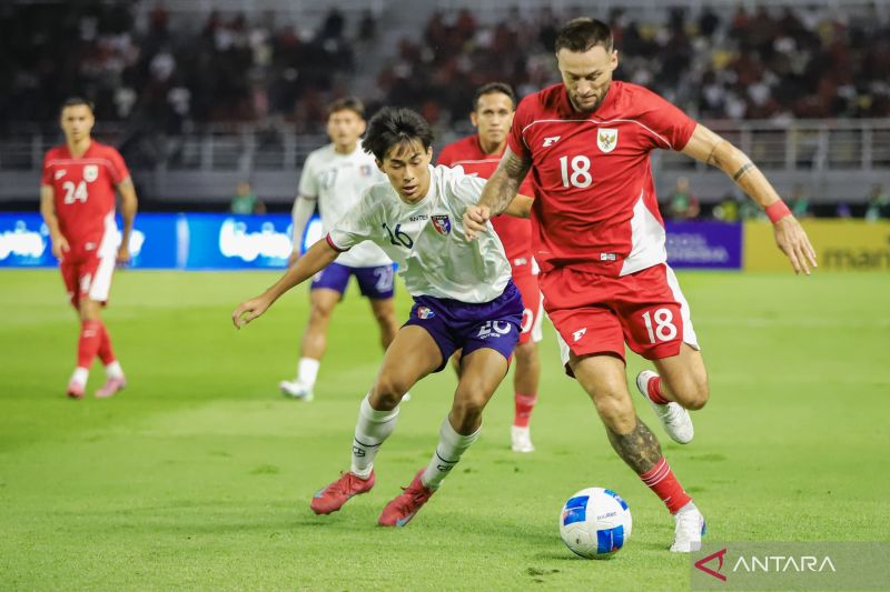 Kluivert puji mental pemain timnas Indonesia saat libas Taiwan 6-0