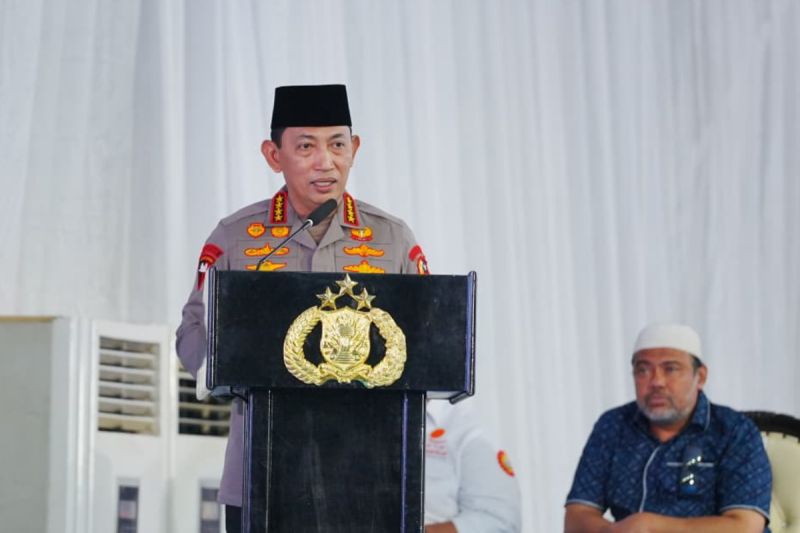 Hadiri Maulid Nabi, Kapolri ajak masyarakat jaga persatuan-kesatuan