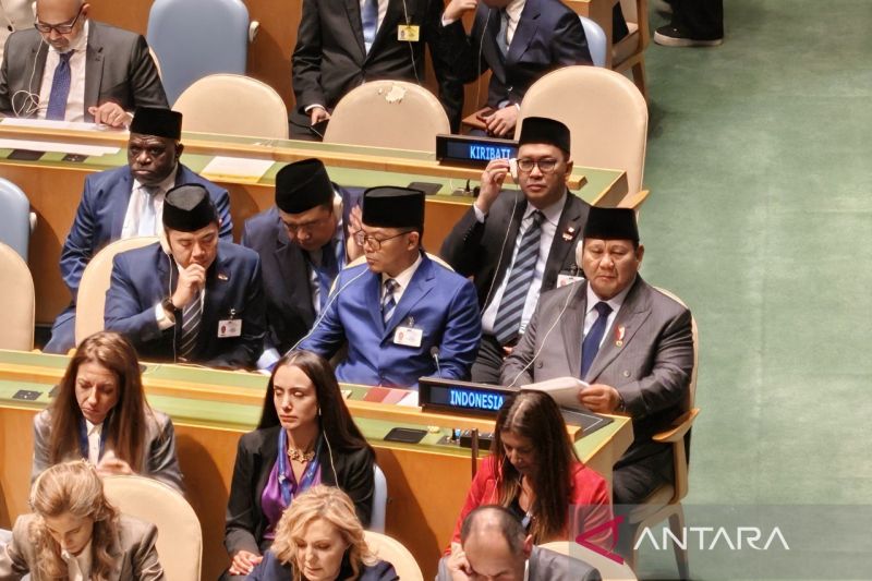 Prabowo tiba di KTT Solusi Dua Negara terkait Palestina