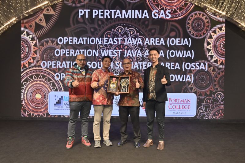 Pertagas raih empat penghargaan internasional Asian Impact Awards 2025