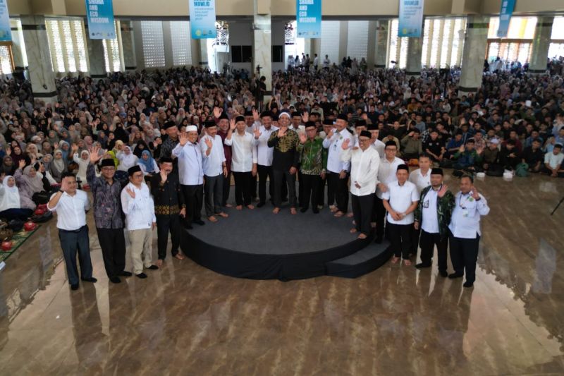 Mahasiswa UIN Alauddin satukan visi bacakan Deklarasi Ekoteologi 
