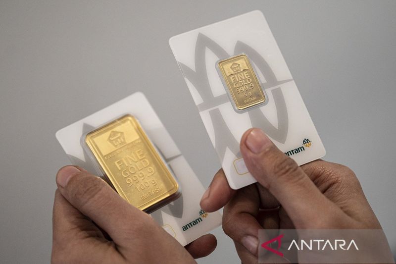 Antam lanjutkan tren peningkatan harga jual, kini naik Rp10.000/gram