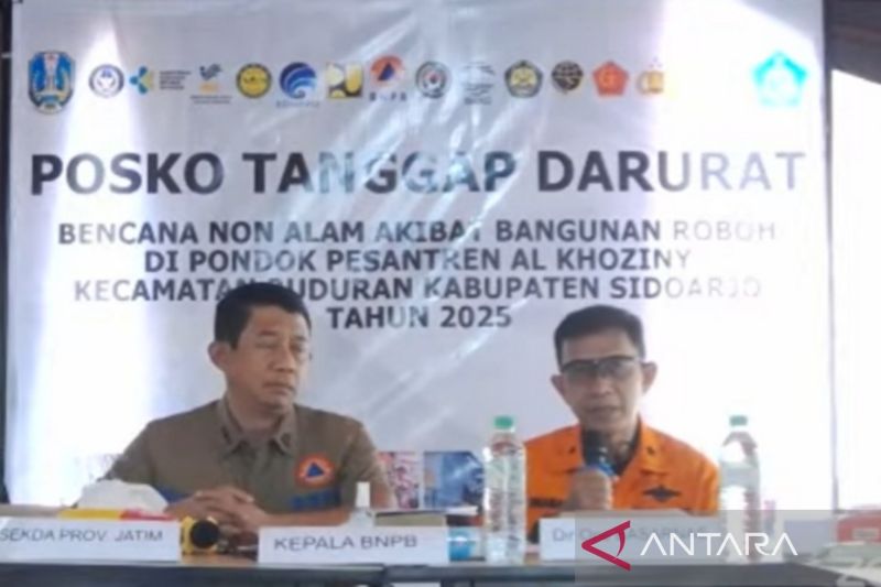 Basarnas perketat koordinasi penggunaan alat cari santri Al Khoziny