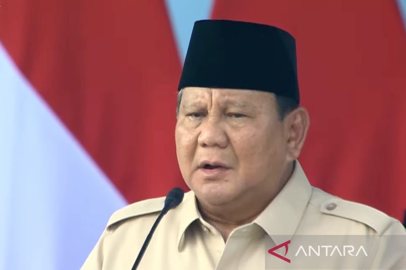 presiden-prabowo:-dirgahayu-tni,-tni-benteng-nkri