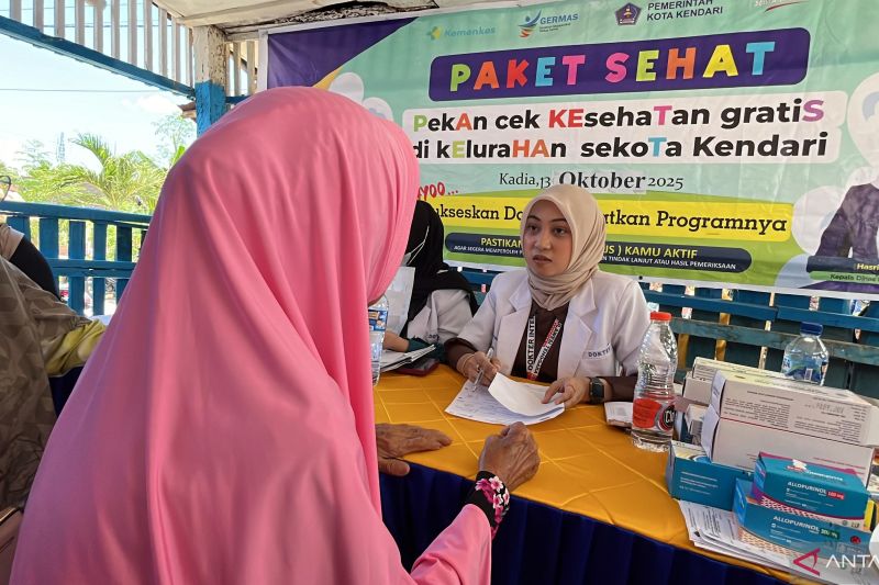 Program CKG layani 159 ribu warga Kendari per 11 Oktober 2025