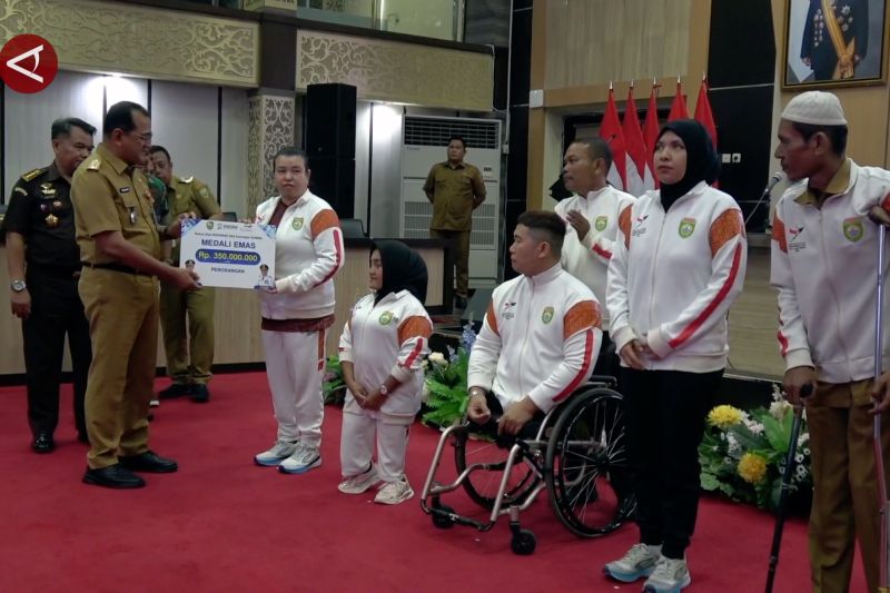 Pemprov Sumsel beri bonus Rp22 miliar bagi atlet Peparnas berprestasi – ANTARA News
