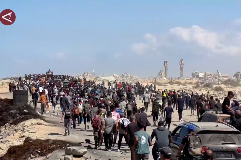 Lebih 300 ribu warga Gaza pulang, harapan hidup damai mulai tumbuh – ANTARA News