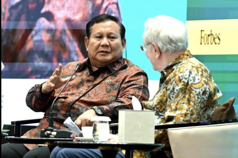 Di Forbes CEO, Prabowo ungkap strategi capai pertumbuhan ekonomi 8%
