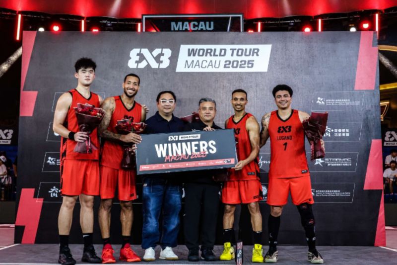 Sejarah, Lugano raih gelar perdana FIBA 3×3 World Tour di Macau