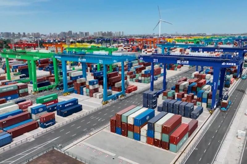 Operasional Pelabuhan Tianjin di China manfaatkan kecerdasan buatan – ANTARA News