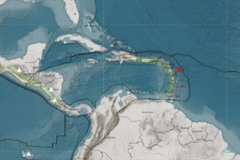BMKG: Gempa M6,5 di Leeward Islands tak berpotensi tsunami di RI
