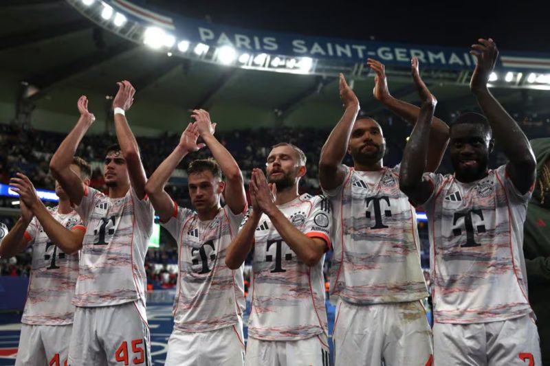 Klasemen Liga Champions: Bayern dan Arsenal di dua teratas