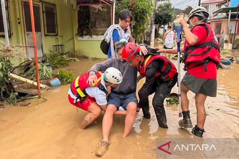 Topan Kalmaegi di Filipina: 80 tewas, 75 hilang