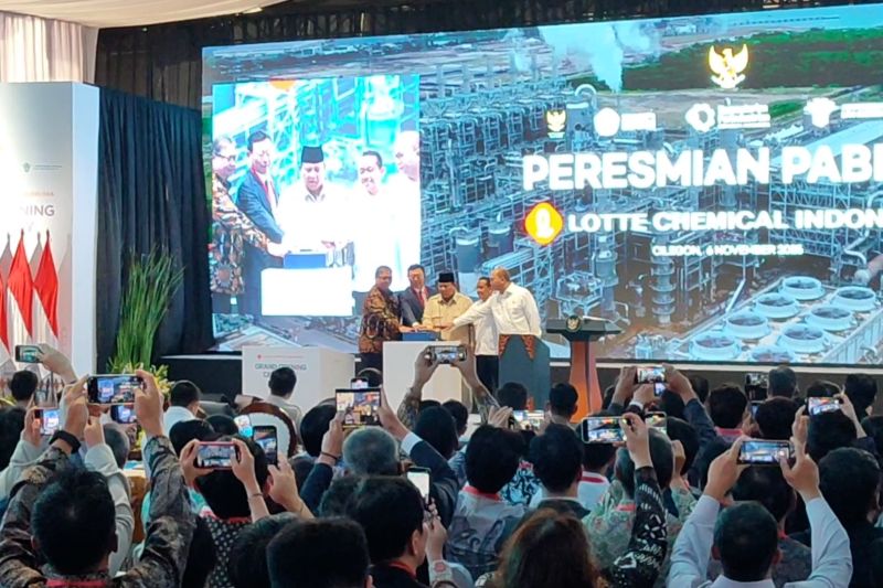 Prabowo resmikan pabrik petrokimia, Cilegon fokus tenaga kerja lokal – ANTARA News