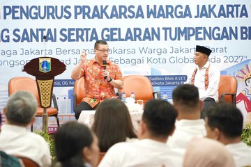 Kenneth DPRD DKI Dorong Prakarsa Warga Jakbar Kawal Janji Kampanye Gubernur Pramono