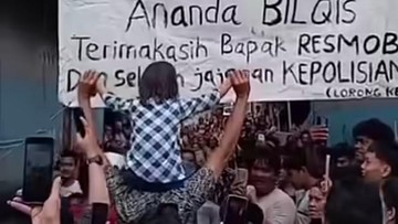 Bilqis Bocah Korban Penculikan Tiba di Makassar, Warga Sambut Gembira