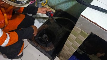 Tabung Gas Meledak saat Masak Acara Pernikahan di Bogor, 2 Orang Terluka