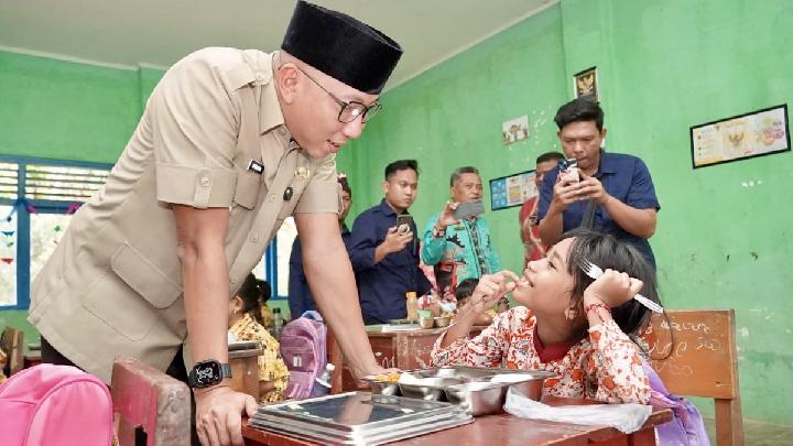 Lampung Catar Persentase Tertinggi Nasional dalam Operasional Dapur Pemenuhan Gizi
