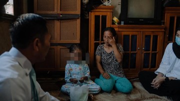 Bocah Bermata Lebam di Palembang Idap Pertusis, Laporan Dugaan Aniaya Disetop