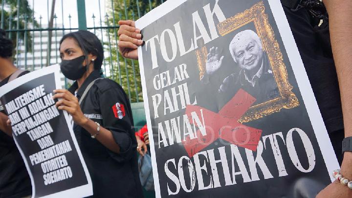 PDIP Tolak Gelar Pahlawan Soeharto, Terima Gus Dur, Marsinah, dan Nama Lain