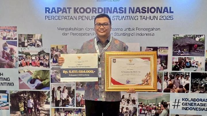 Deli Serdang Raih Penghargaan Nasional atas Kinerja Baik dalam Penurunan Stunting