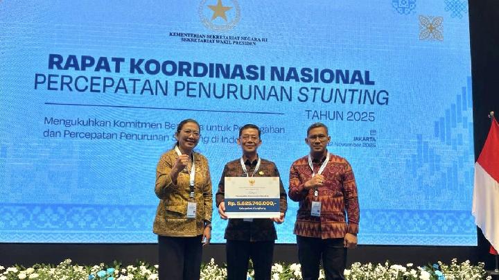 Wapres Gibran Apresiasi Kabupaten Klungkung, Catat Prevalensi Stunting Terendah di Indonesia