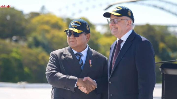 Prabowo Bertemu Paul Keating, Bahas Isu Ekonomi hingga Geopolitik