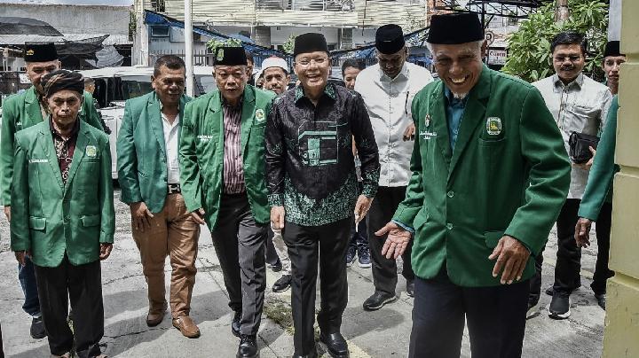 Bangkitkan Semangat Fusi Pendiri PPP Menuju Pemilu 2029, Mardiono Kunjungi DPP Perti