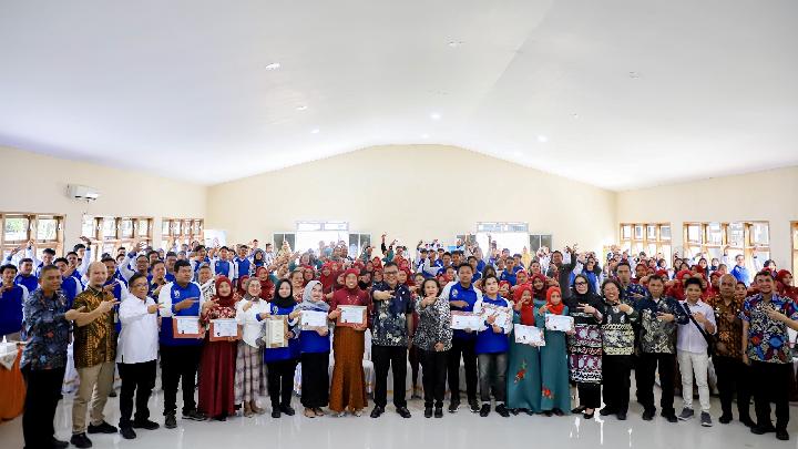Bupati Deli Serdang Tutup Pelatihan Kompetensi UPT BLK Disnaker