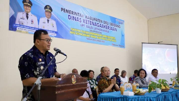 Siapkan SDM Unggul, Deli Serdang Dorong Pelatihan Tenaga Las dan Operator Alat Berat