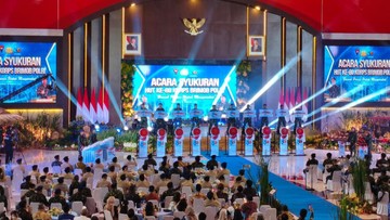 Kapolri Hadiri Syukuran HUT Ke-80 Korps Brimob Polri