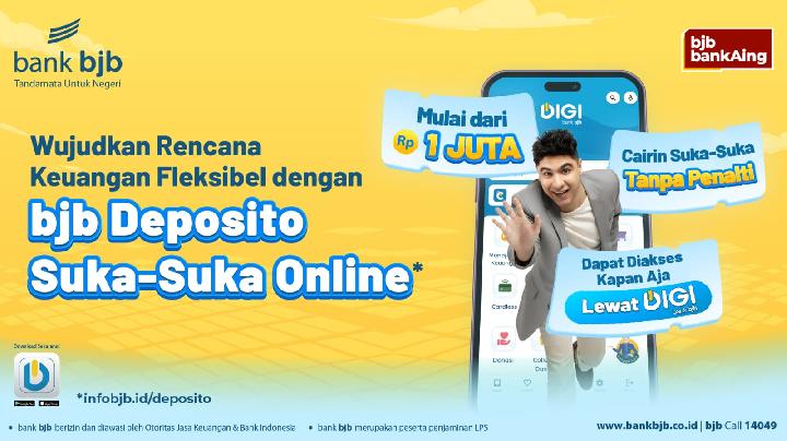 DIGI Bank Bjb Mudahkan Investasi Deposito