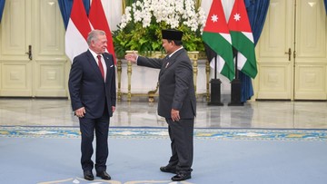 Raja Yordania Puji Kepemimpinan Prabowo, Sorot Program Pro Rakyat