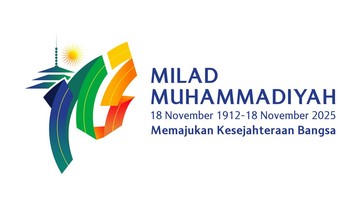 Tema dan Logo Milad ke-113 Muhammadiyah, Dirayakan 18 November