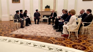 Usai dari Pakistan, Prabowo Temui Putin di Rusia