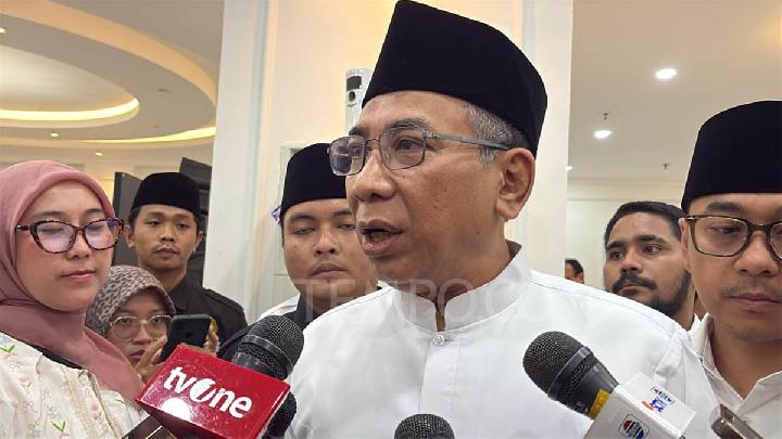 Gus Yahya soal Dualisme Kepemimpinan di PBNU: Tak Ada Perkubuan
