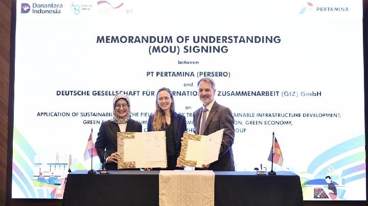 Pertamina dan GIZ Bersepakat Perkuat Transisi Energi Berkelanjutan