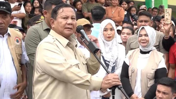 Prabowo Klaim Kondisi Sumatera Utara Membaik Usai Bencana