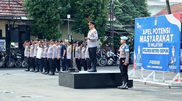 Kapolres Depok Gandeng Ormas Jaga Kamtibmas hingga Tangkal Radikalisme
