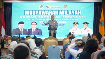 Menkop Buka Muswil Dekopinwil Kalteng, Perkuat Kopdes Merah Putih