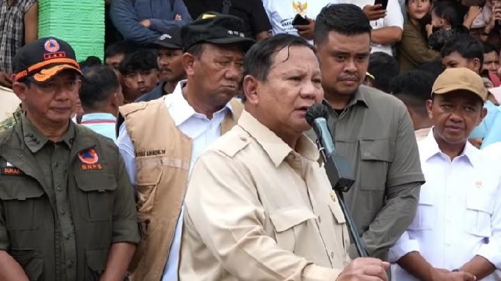 Prabowo Perintahkan Segera Bangun Hunian Sementara Korban Bencana Sumatera