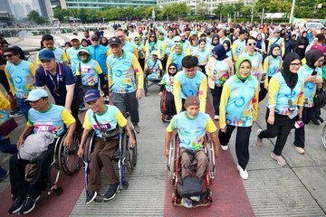 Fatma Saifullah Yusuf Ajak Disabilitas Lebih Semangat Jalani Kehidupan