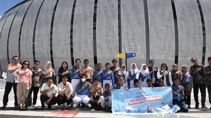 25 Tahun Jakpro, JIS Sambut Kunjungan Siswa SLBN 9 Jakarta