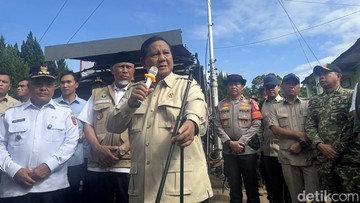 Atensi Khusus Prabowo soal Hunian Sementara bagi Pengungsi