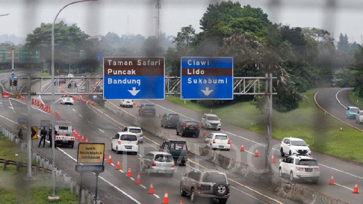 Jalur Puncak Bogor Ditutup Menjelang Penutupan Tahun