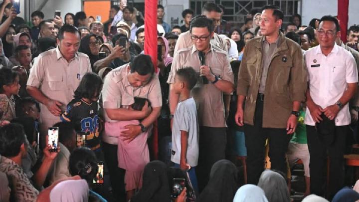 Prabowo ke Kepala BNPB: Bukan Uang Lelah tapi Uang Semangat