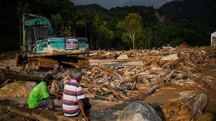 Banjir Susulan Terjang Kepulauan Sitaro Sumatera Utara